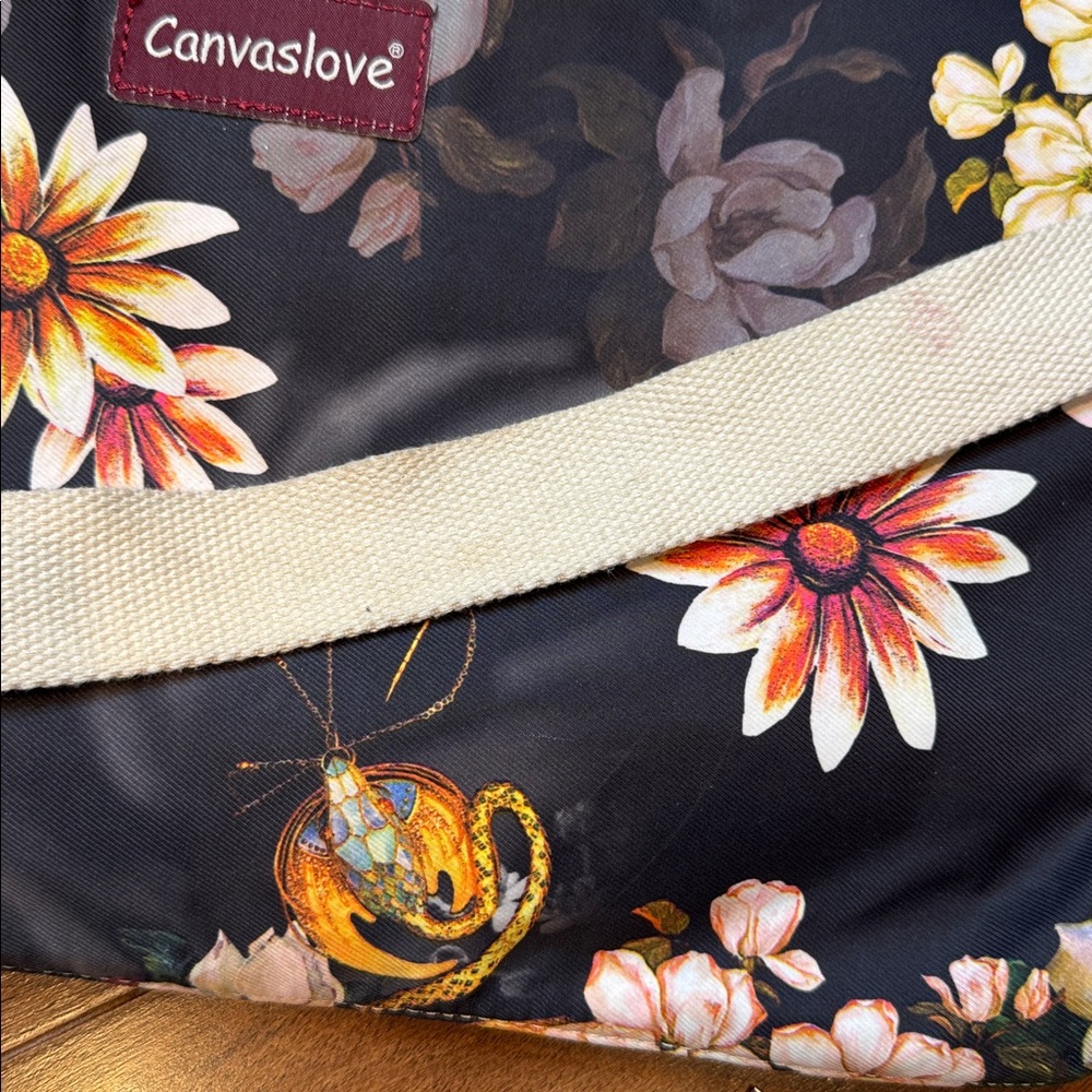 CANVASLOVE Floral Laptop Bag - Picture 11 of 11